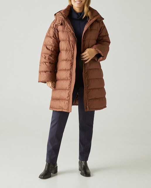 Imagen 0 de Plumifero de mujer acolchado ultralight relleno plumón/pluma