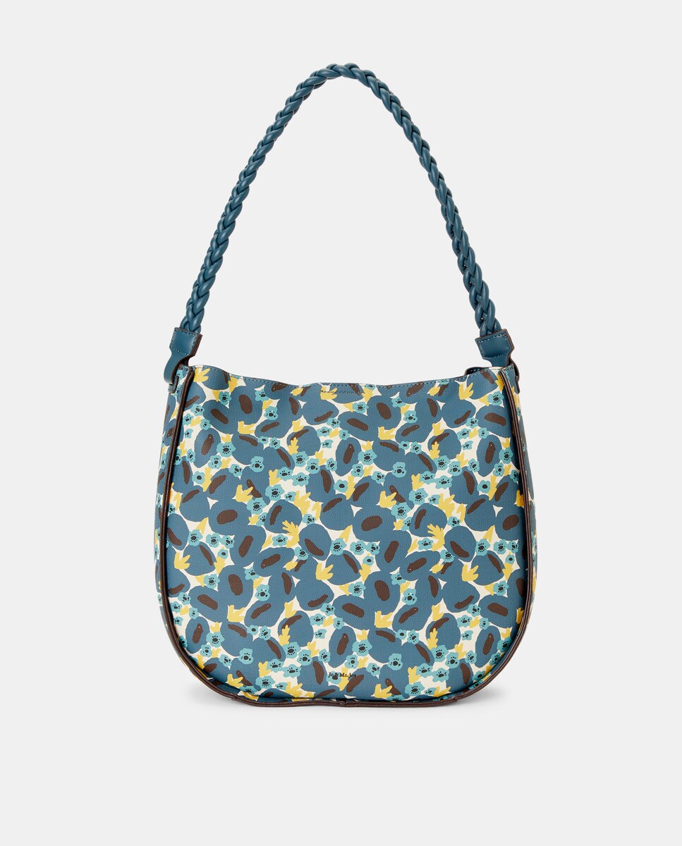 Grand sac hobo à motif
