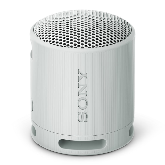 Imagen 0 de Altavoz Bluetooth portátil Sony SRS-XB100, compacto y potente, 16 horas de batería, resistente al agua y al polvo IP67. Ecológico. Gris claro