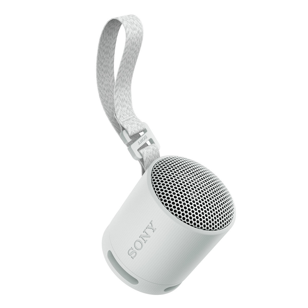 Altavoz Bluetooth portátil Sony SRS-XB100, compacto y potente, 16 horas de batería, resistente al agua y al polvo IP67. Ecológico. Gris claro Gris claro-2