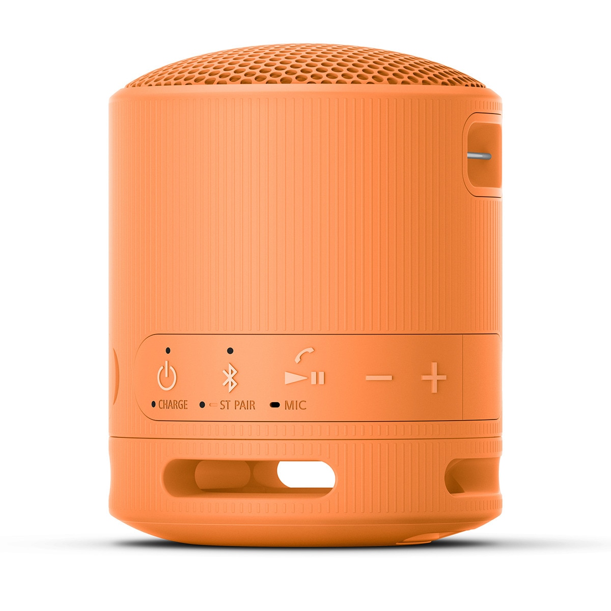 Altavoz Bluetooth portátil Sony SRS-XB100, compacto y potente, 16 horas de batería, resistente al agua y al polvo IP67. Ecológico. Naranja. Naranja-9