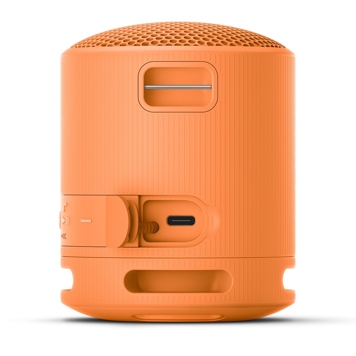 Altavoz Bluetooth portátil Sony SRS-XB100, compacto y potente, 16 horas de batería, resistente al agua y al polvo IP67. Ecológico. Naranja. Naranja-10