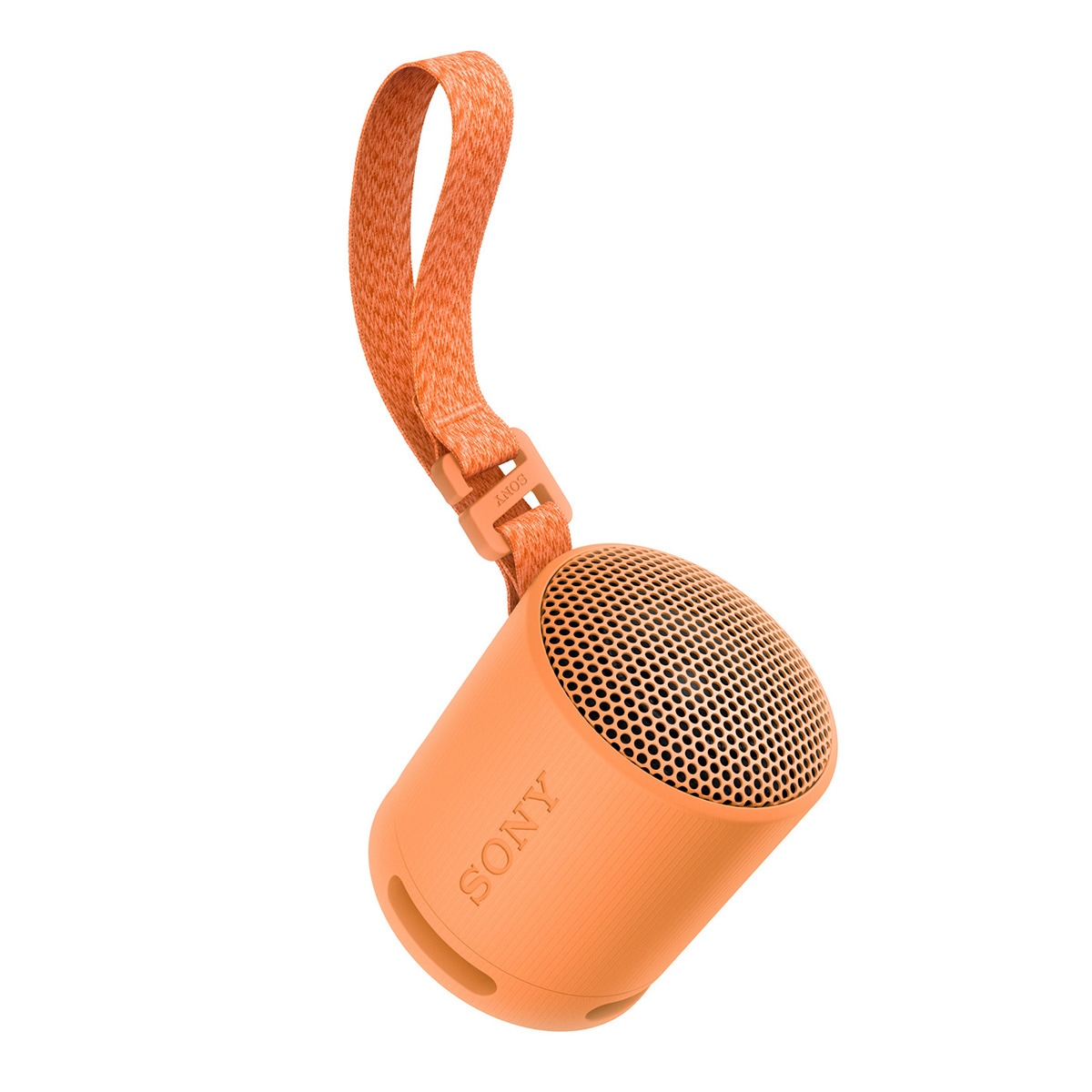 Altavoz Bluetooth portátil Sony SRS-XB100, compacto y potente, 16 horas de batería, resistente al agua y al polvo IP67. Ecológico. Naranja. Naranja-2