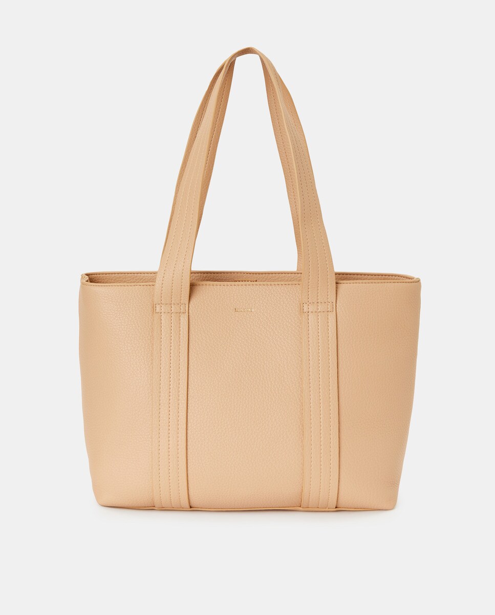 Grand sac cabas à fermoir