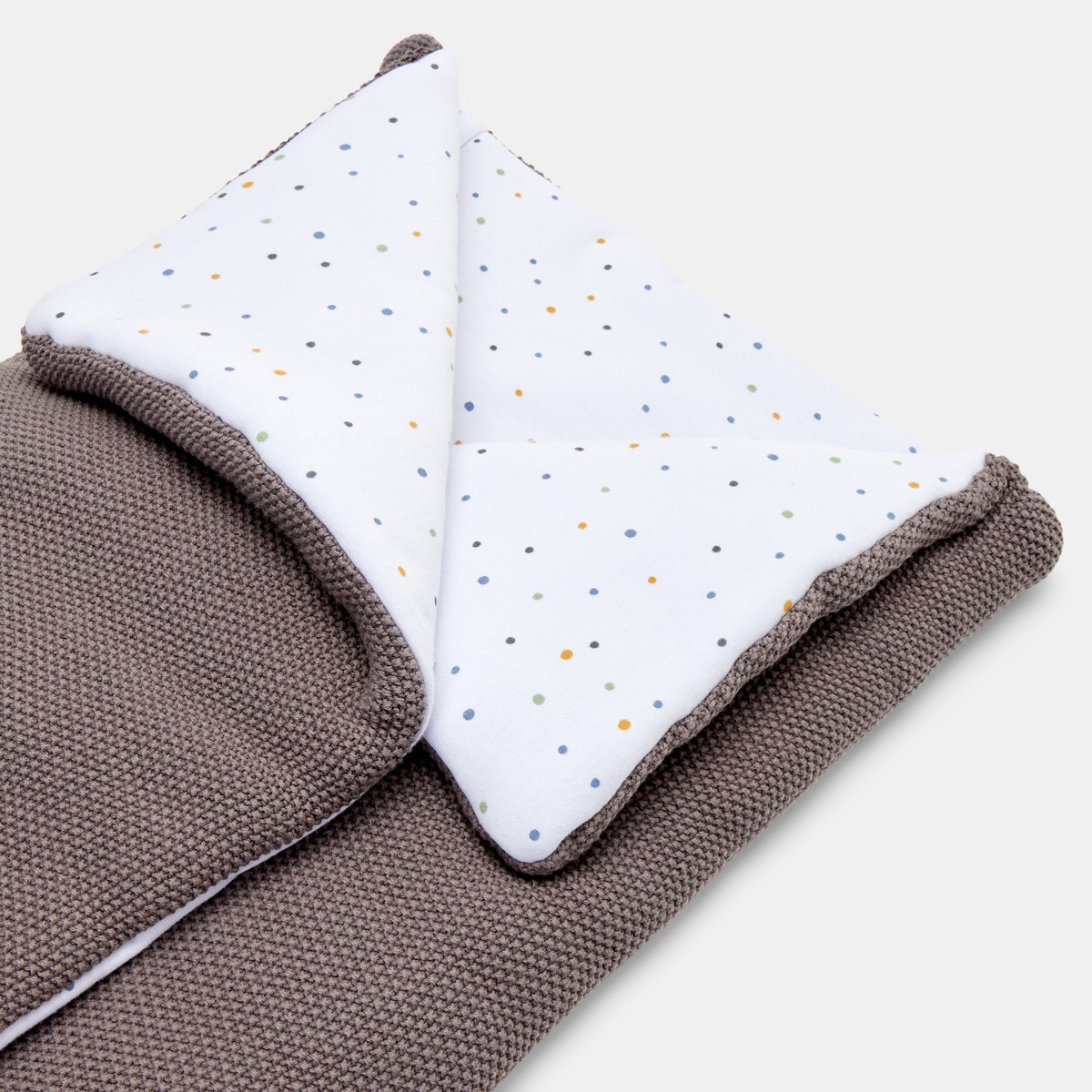 Saco Wrap Tricot para Alcofa Cinzento-3