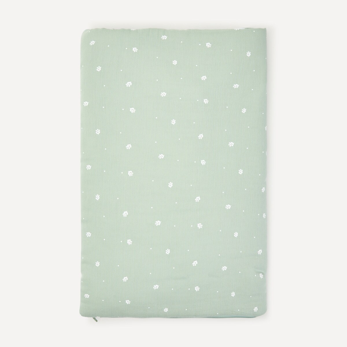 Saco de Dormir New Born Folhinhas para Alcofa Verde-2