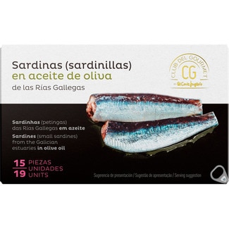 Sardinhas em Azeite 15/19 Unidades lata 115 g - Club Del Gourmet