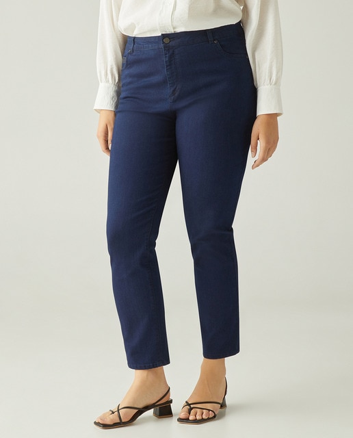 Imagen 0 de Pantalón denim de mujer 5 bolsillos