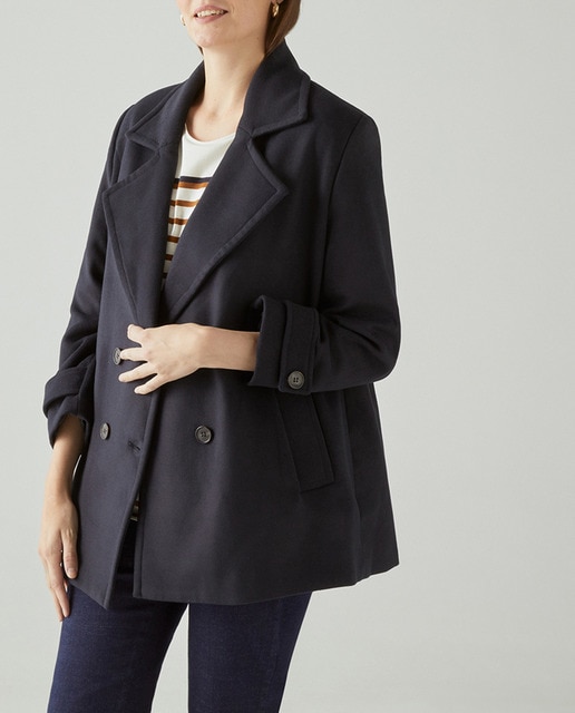 Imagen 0 de Chaquetón con solapa mujer