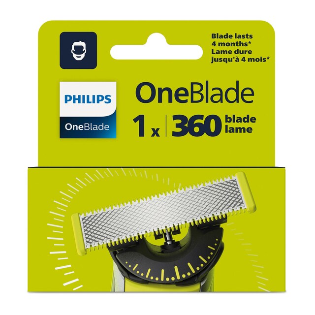 Imagen 0 de Recambio cuchilla flexible 360 Philips OneBlade, 1 unidad