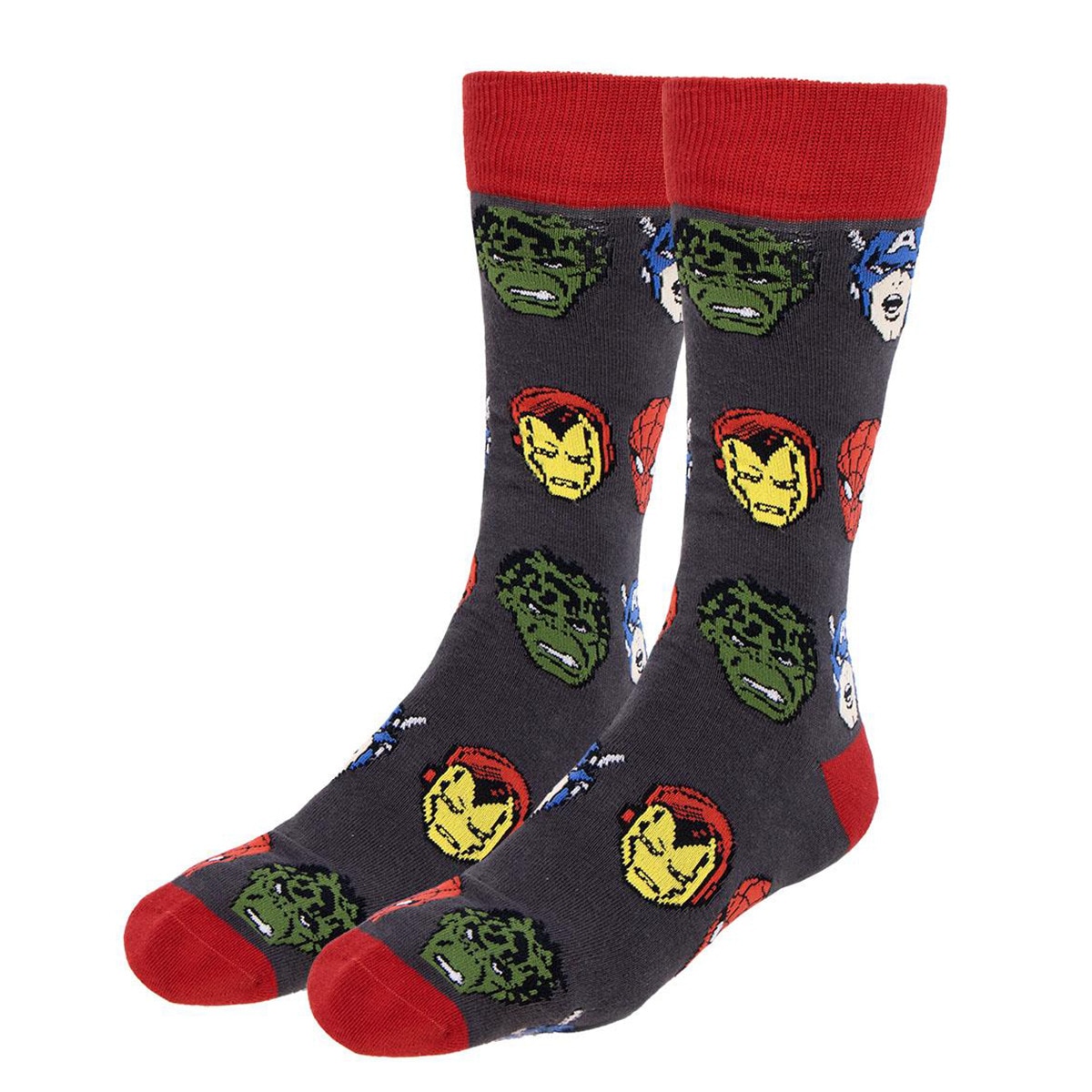 Imagem 0 de Meias Marvel Clássicos T35/41