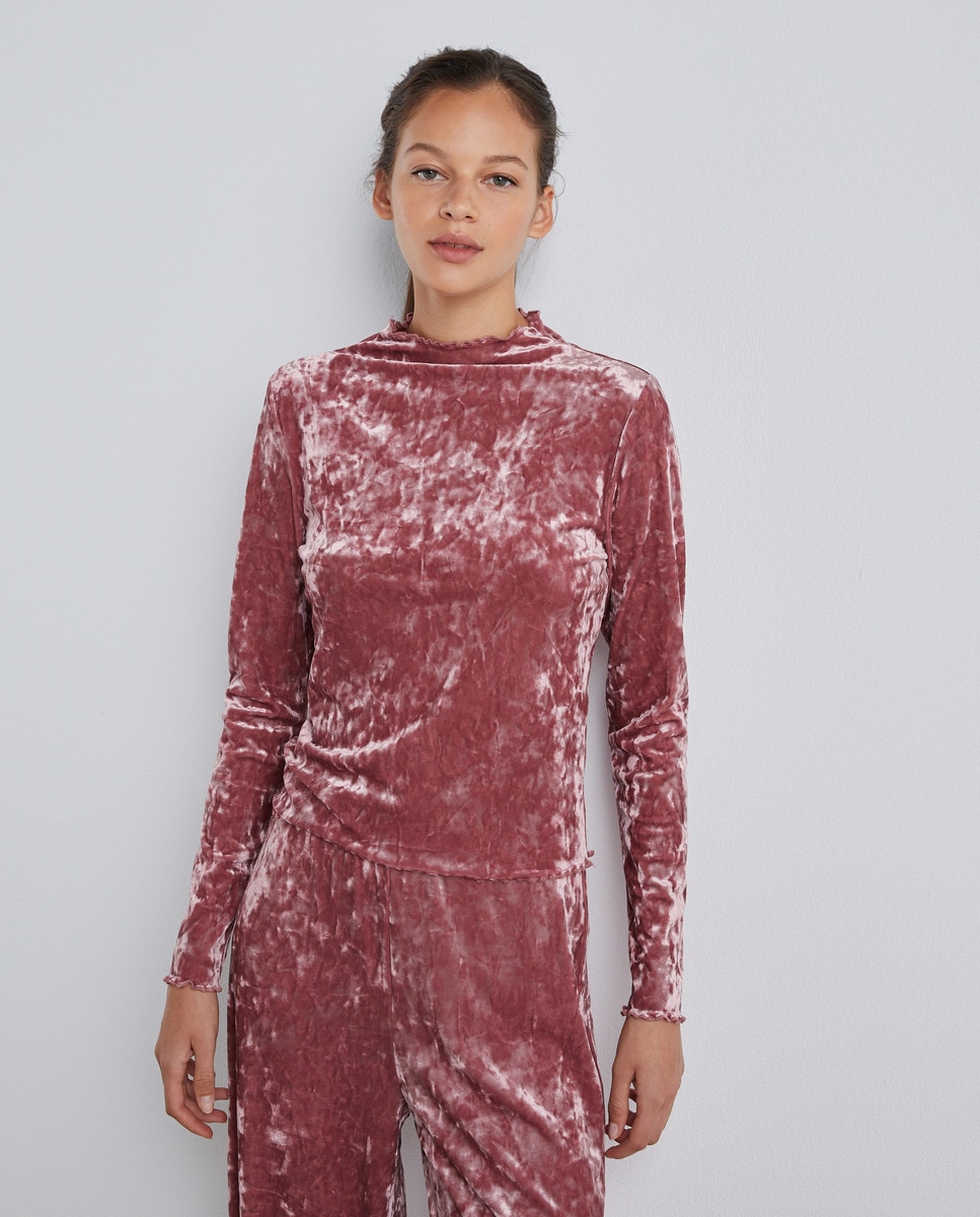 Tshirt col cheminée