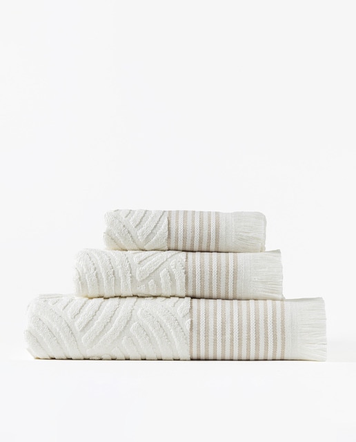 Imagen 0 de Set de 3 toallas algodón