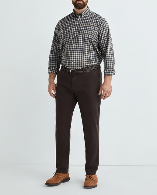 Imagen 0 de Chino texturizado de hombre regular fit tallas grandes