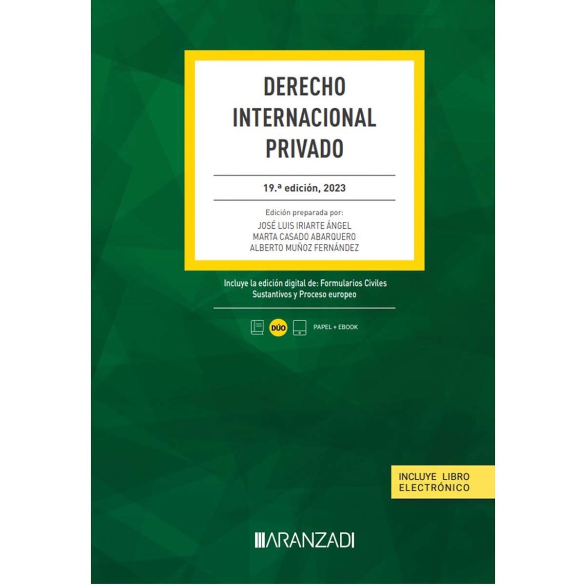 Derecho Internacional Privado (Papel + e-book) 1