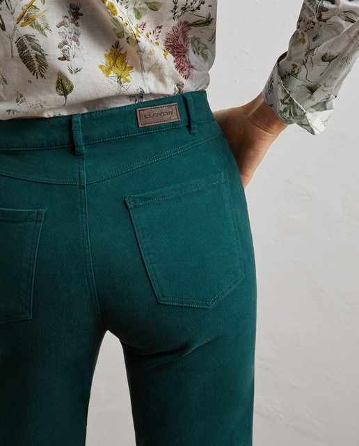 Imagen 0 de Pantalón básico semipitillo de mujer