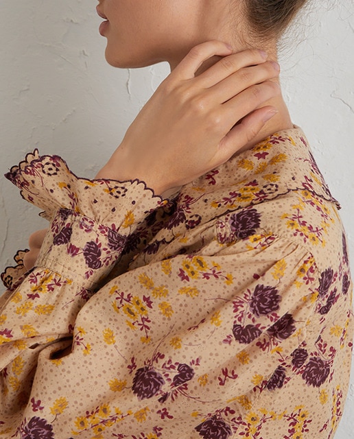 Imagen 0 de Blusa estampada de mujer