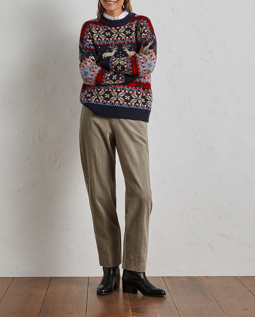 Imagen 0 de Jersey de mujer con estampado de renos