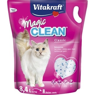 Magic Clean arena perlas de sílice para gatos bolsa 8,4 l - Vitakraft