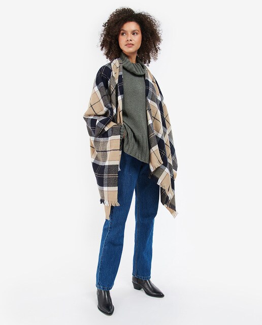 bufanda barbour mujer