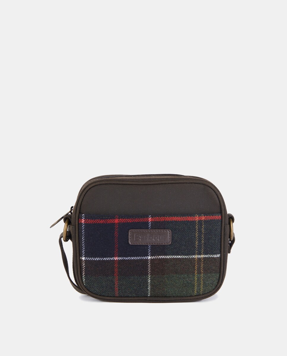 Petit sac à bandoulière à carreaux tartan