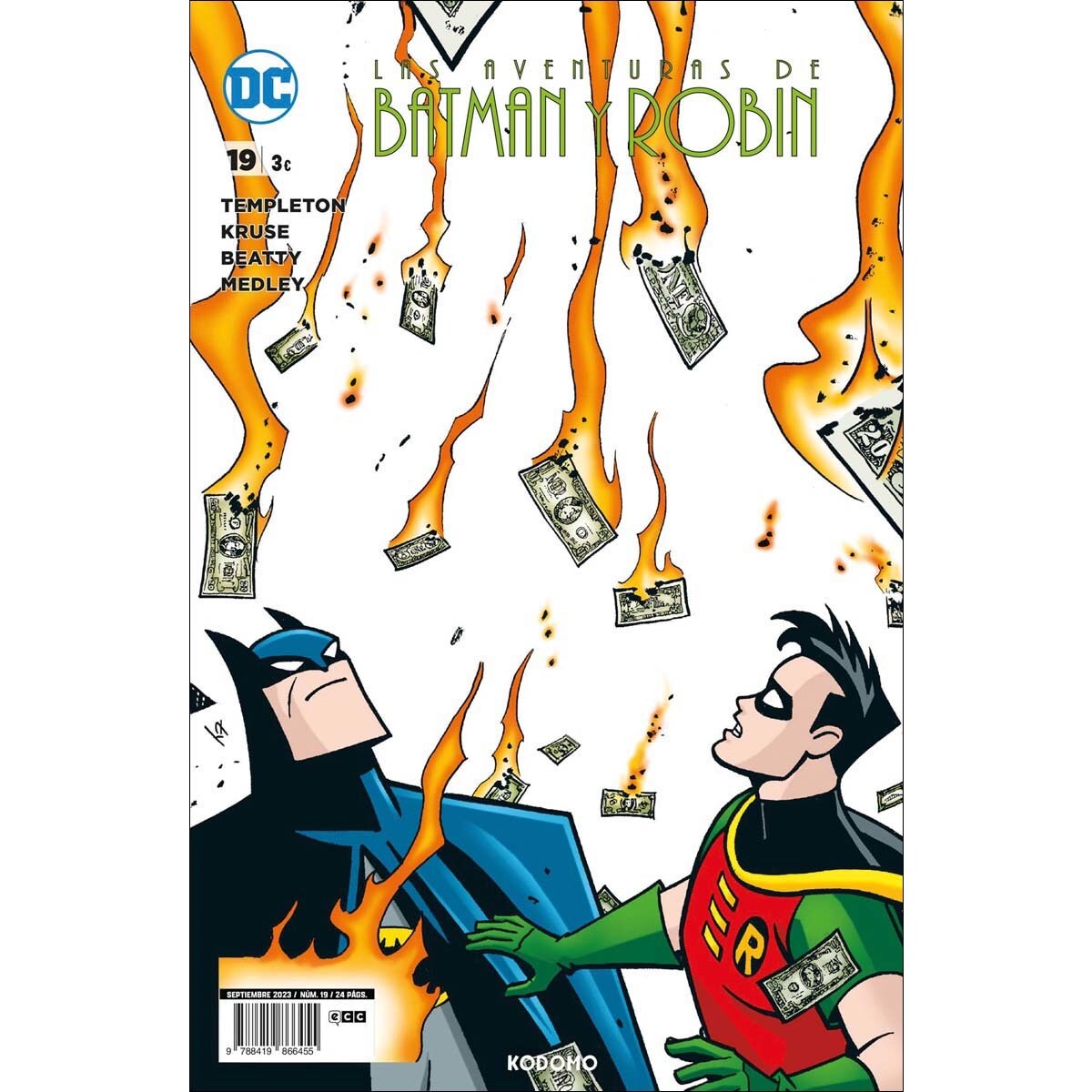 Las aventuras de Batman y Robin núm. 19 (Capa mole) 1