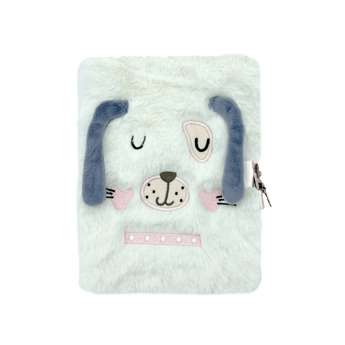 Diario secreto perrito Draeger blanco Blanco / Gris-1
