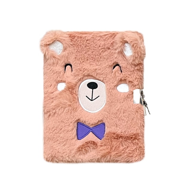 Imagen 0 de Diario secreto osito Draeger tono melocotón