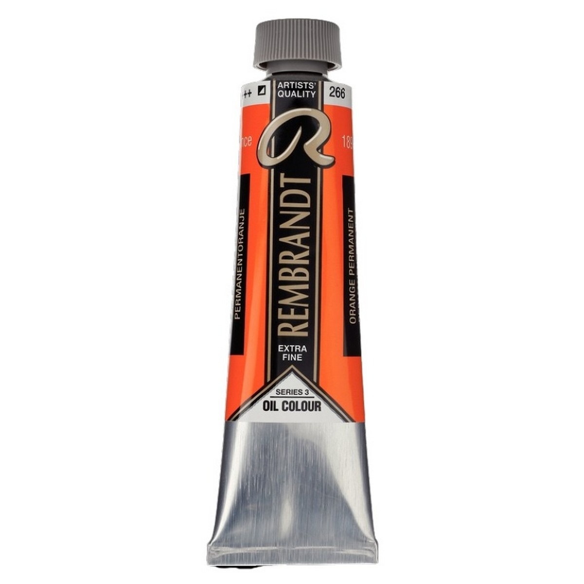 Tubo de Tinta de Óleo 40ml - Laranja Permanente 266 1