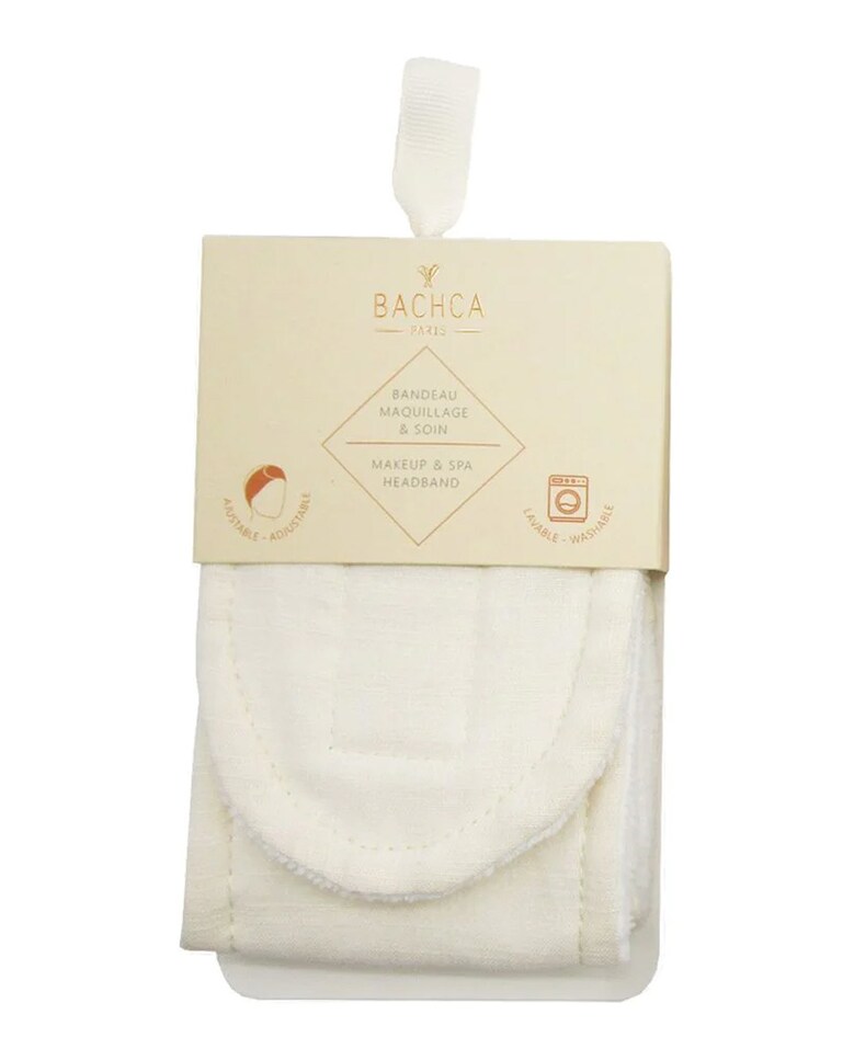 Diadema para lavado de cara, spa, y maquillaje Bachca 1