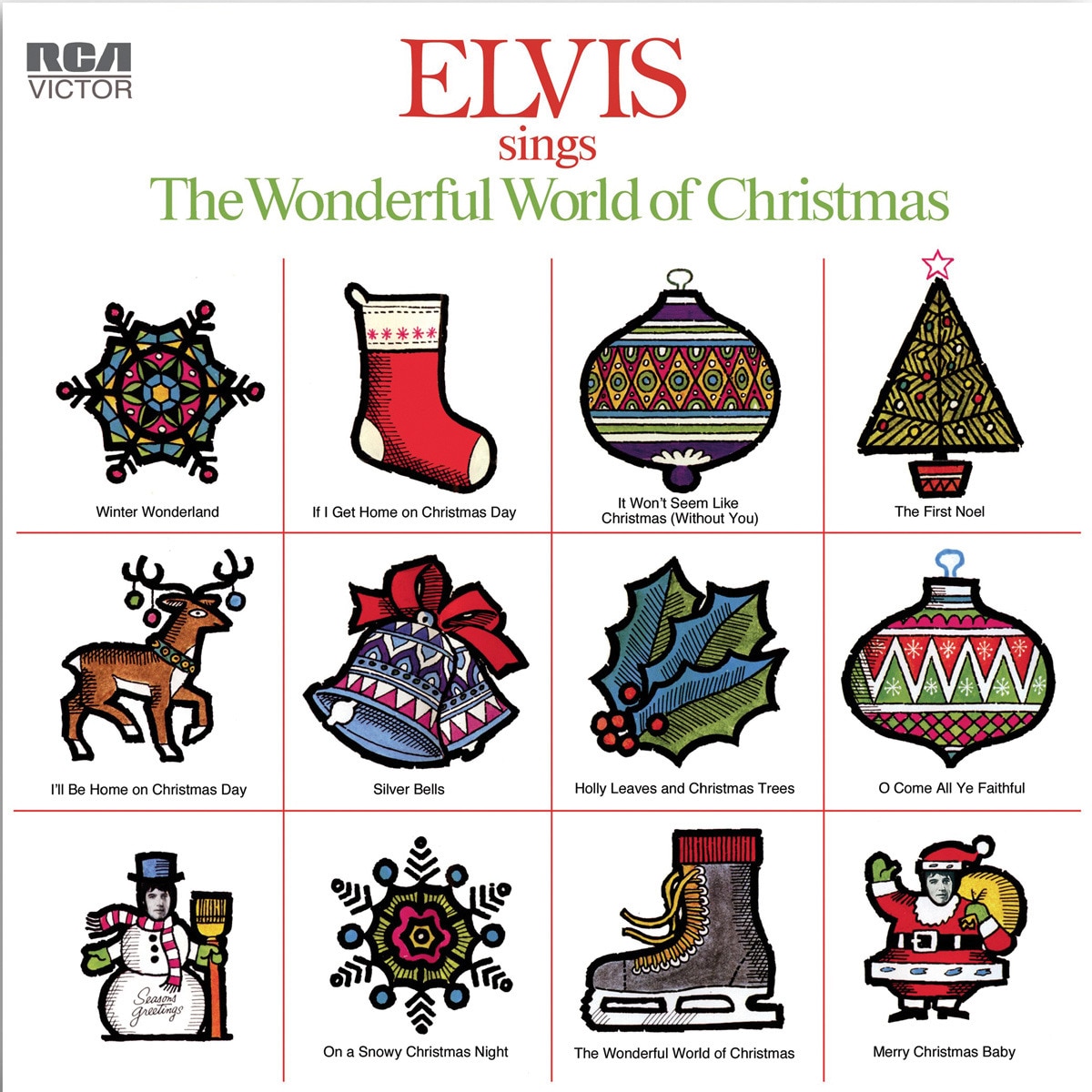 Imagem 0 de Elvis Sings the Wonderful World of Christmas (LP-Vinil)