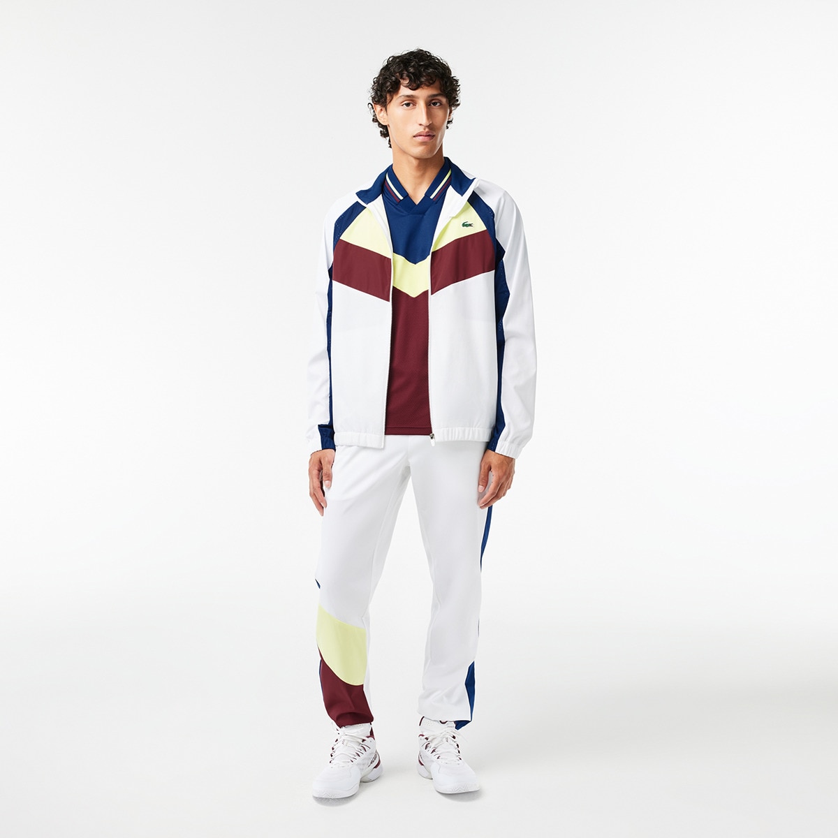 Polo de Homem Daniil Medvedev Azul-marinho / Vermelho-5