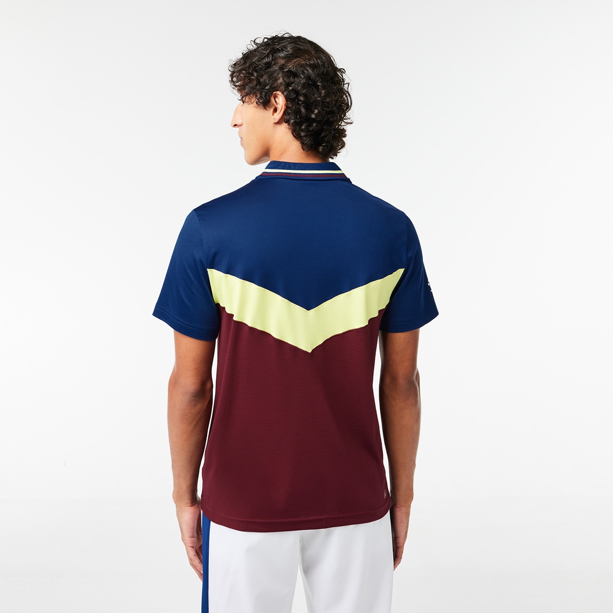 Polo de Homem Daniil Medvedev Azul-marinho / Vermelho-2