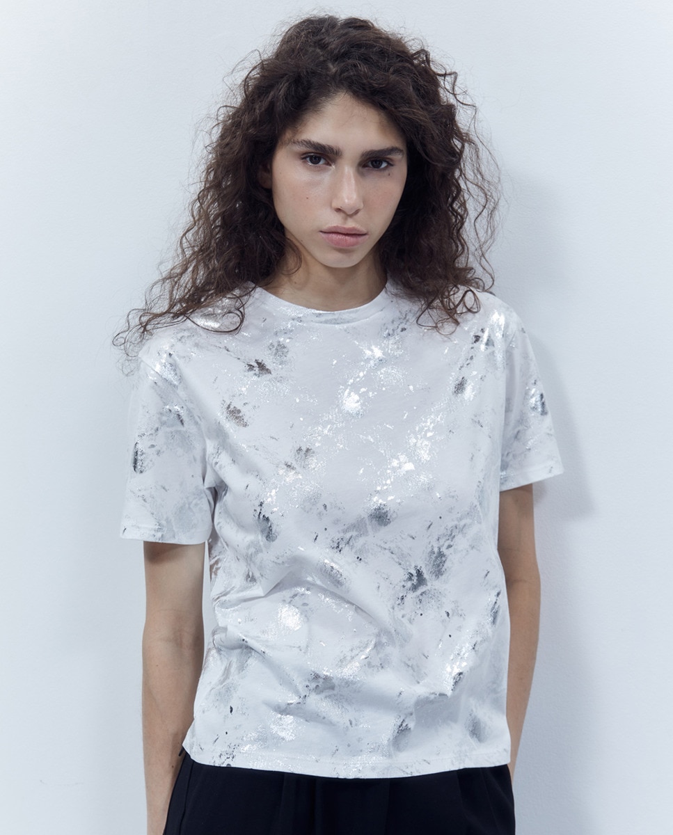 Tshirt métallisé