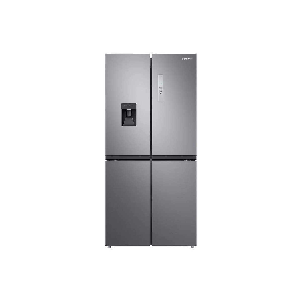 Frigorífico Americano Samsung de 4 Portas RF48A401EM9 No Frost com Depósito Água e de  179 cm - Cinza Mate Inox-1