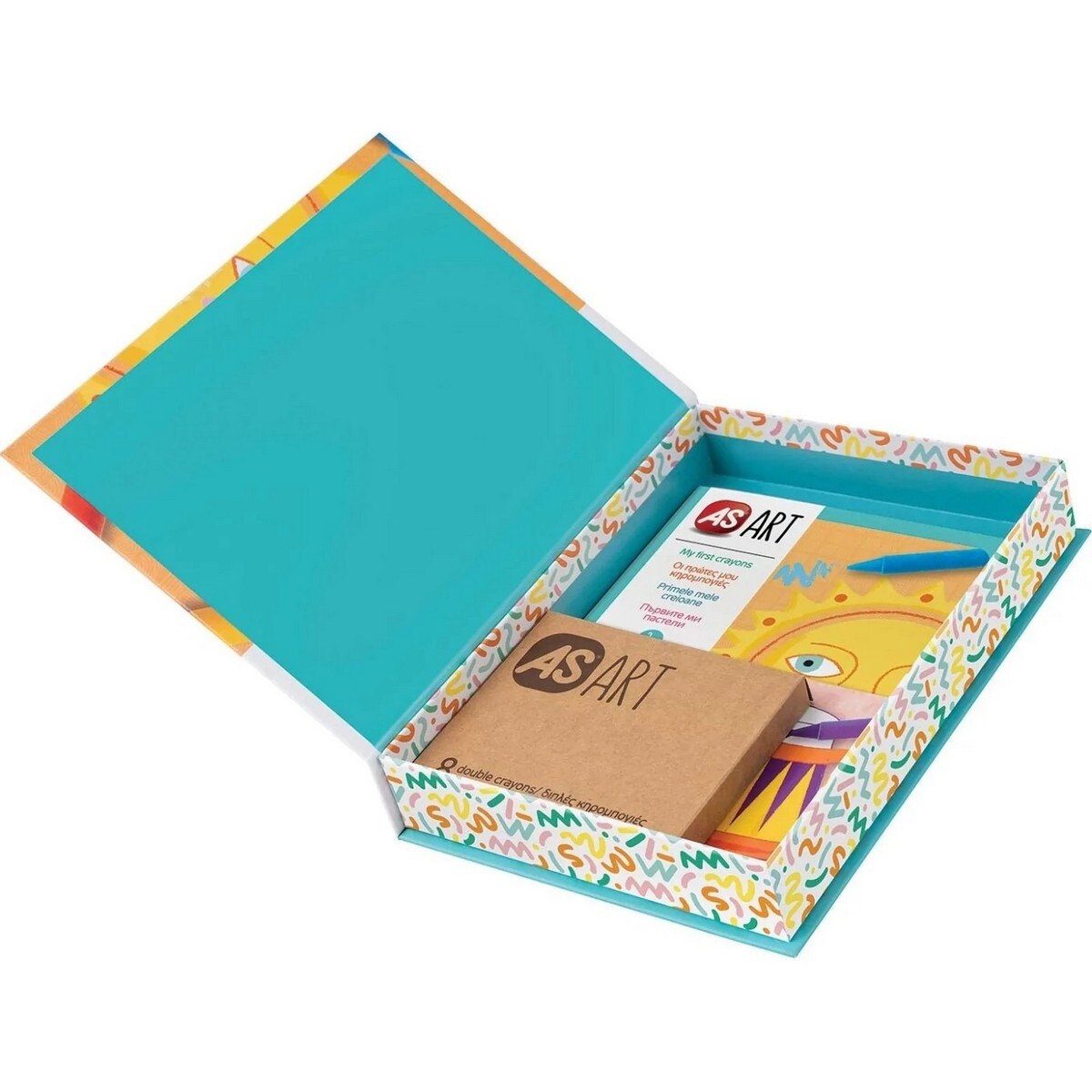 Caixa Os Meus Primeiros Lápis de Cera 2