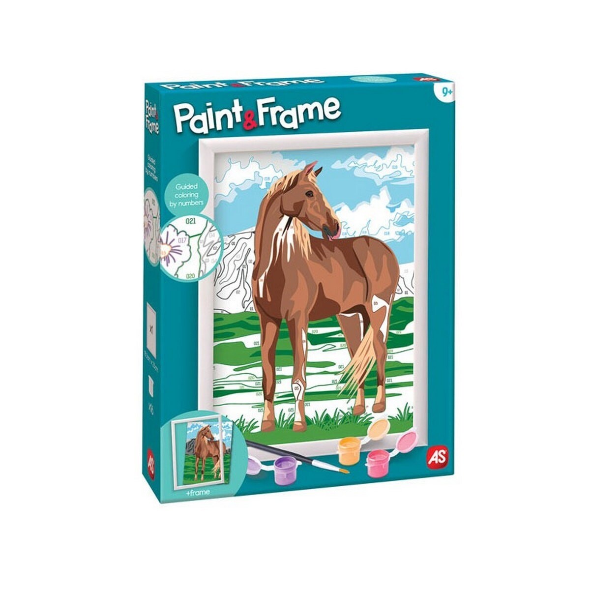 Pintura com Números Wild Horse 1