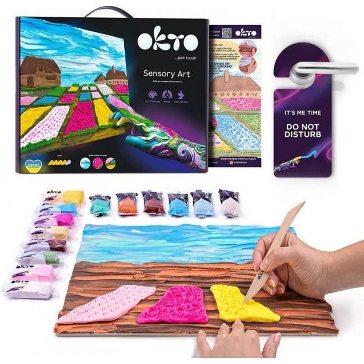 Kit de Pintura 3D Sensory Art 30x40cm 2