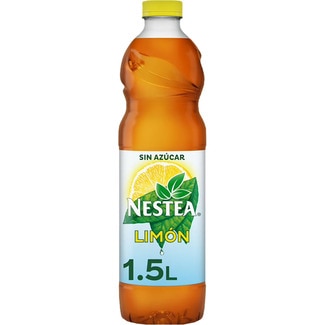 refresco de té negro con limón sin azúcar sin calorías botella 1,5 l - Nestea