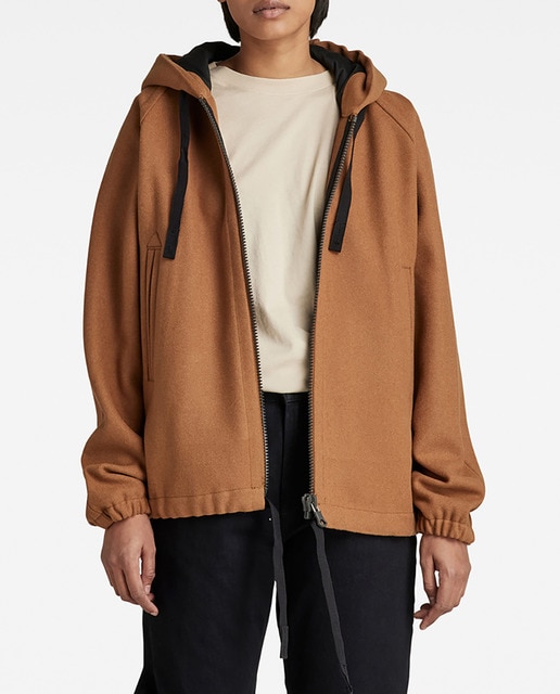 Imagen 0 de Chaqueta de mujer Wool, con capucha y semiforrada