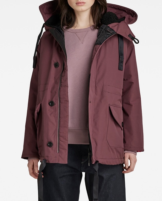 Imagen 0 de Parka de mujer Mid de corte holgado y con capucha