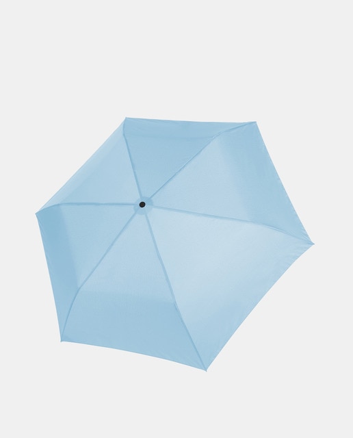 Imagen 0 de Paraguas ligero automático azul celeste
