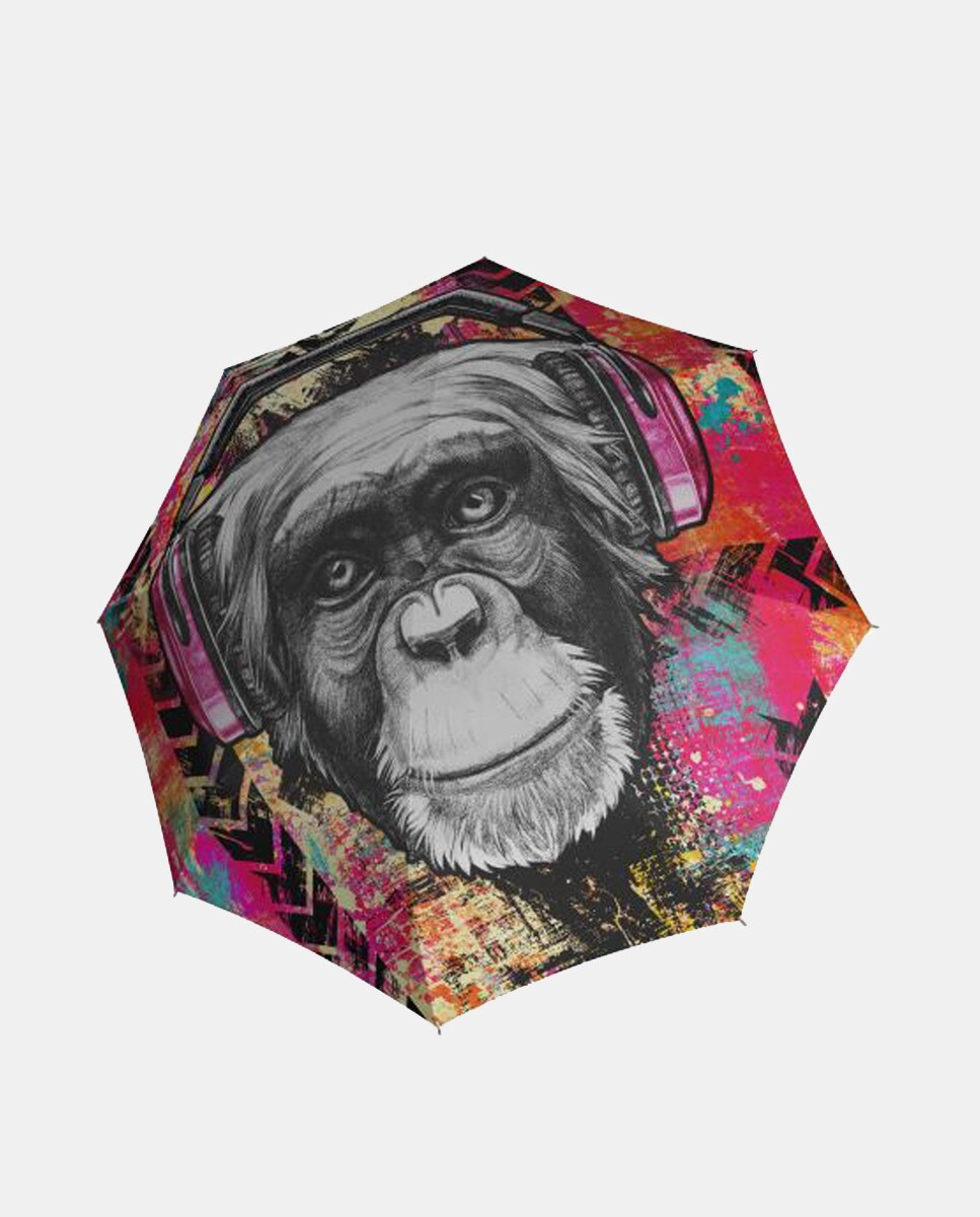 Parapluie long automatique original Art Monkey