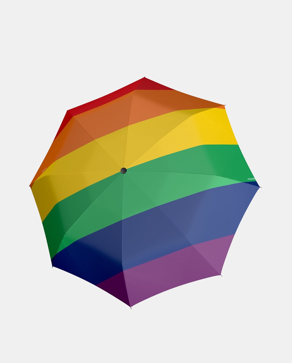 Parapluie pliant ouure et fermeture original Art Pride Rainbow