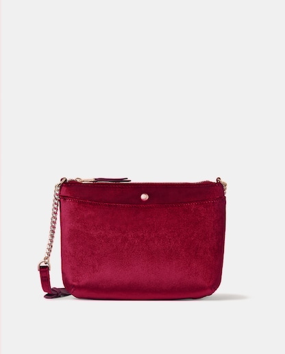 Imagem 0 de Mala a Tiracolo de Festa Média Astrid com Fecho de Correr - Fúcsia