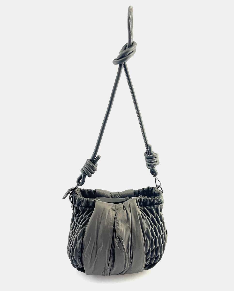 Petit sac à bandoulière militaire style Chanel