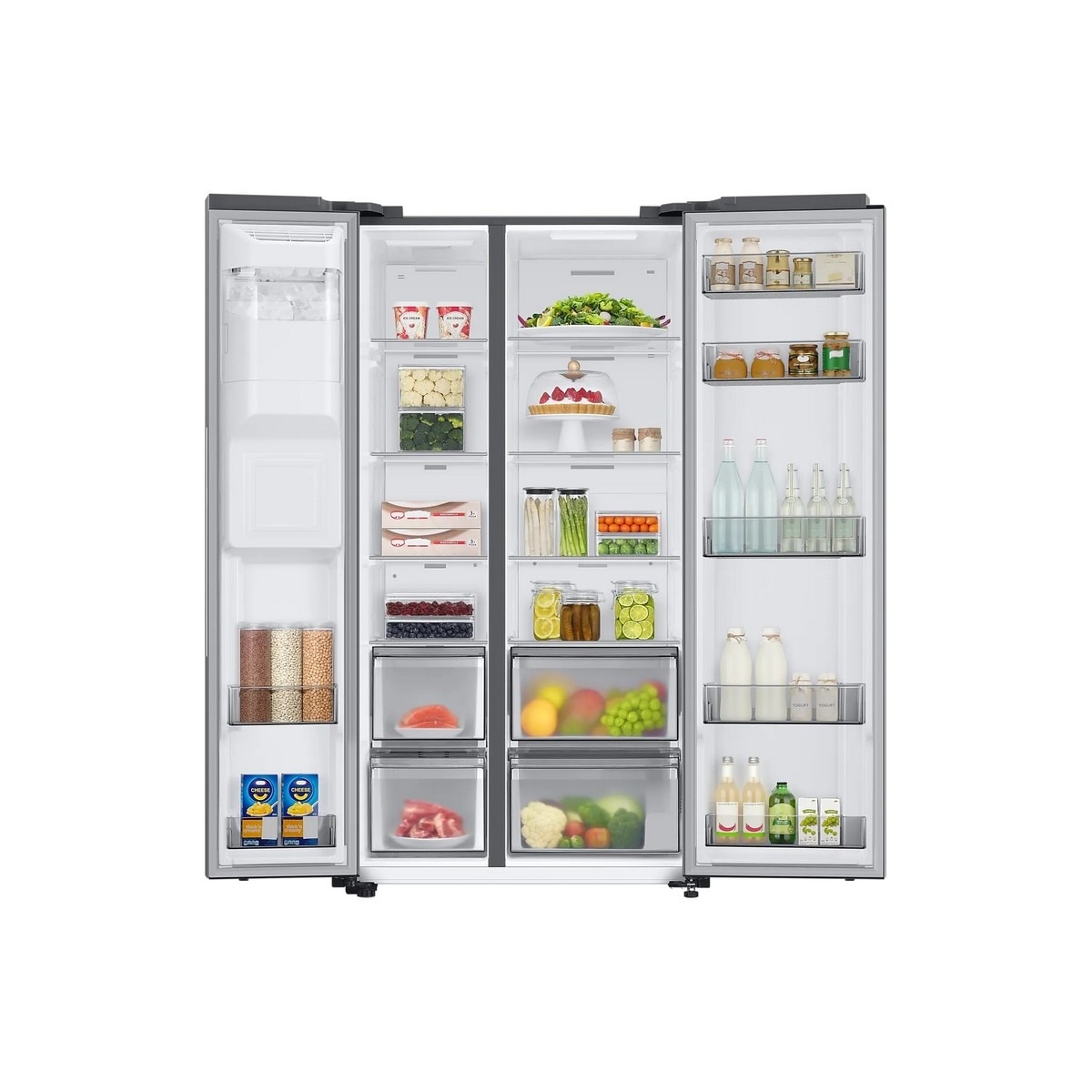 Frigorífico Americano Samsung RS68CG882DS9EF No Frost Wi-Fi e de 178 cm - Inox Inox-6