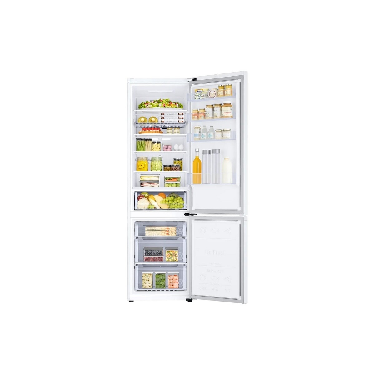 Frigorífico Combinado Samsung RB38C672CWW/EF No Frost, Wi-Fi e de 203 cm - Branco Branco-6