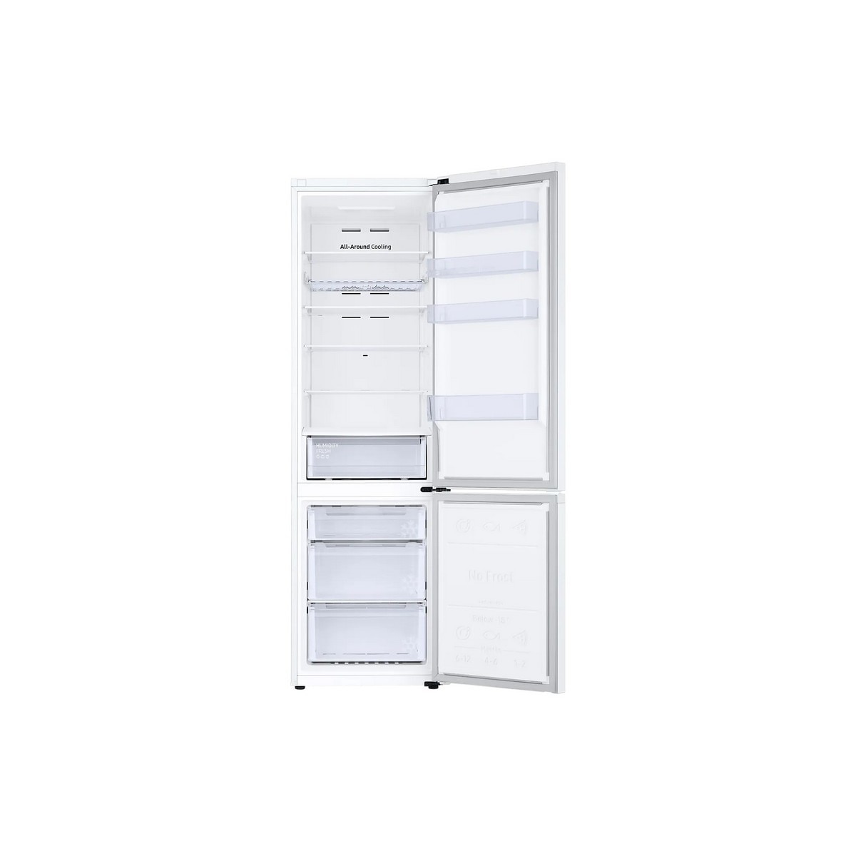 Frigorífico Combinado Samsung RB38C672CWW/EF No Frost, Wi-Fi e de 203 cm - Branco Branco-3