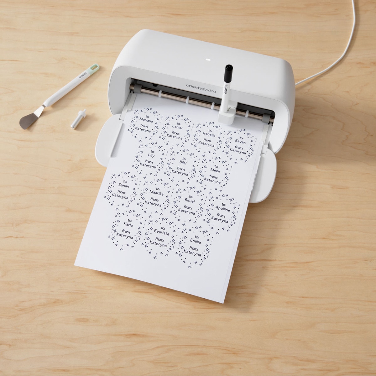 Vinilo grabable removible Cricut Smart Label 3 Hojas para Joy Xtra 3